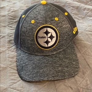 Gray Steelers Hat